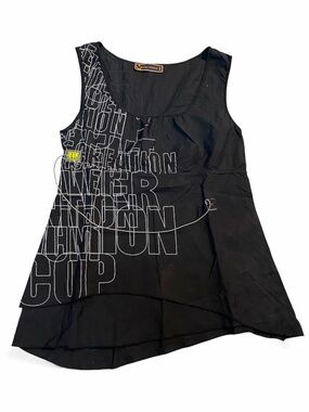 Cop Copine Euro Y2K Sleeveless Cyber Tank Top